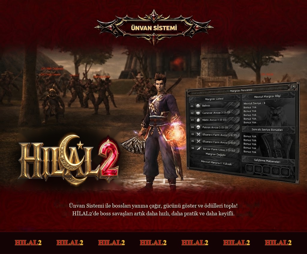 Hilal2 Ünvan Sistemi